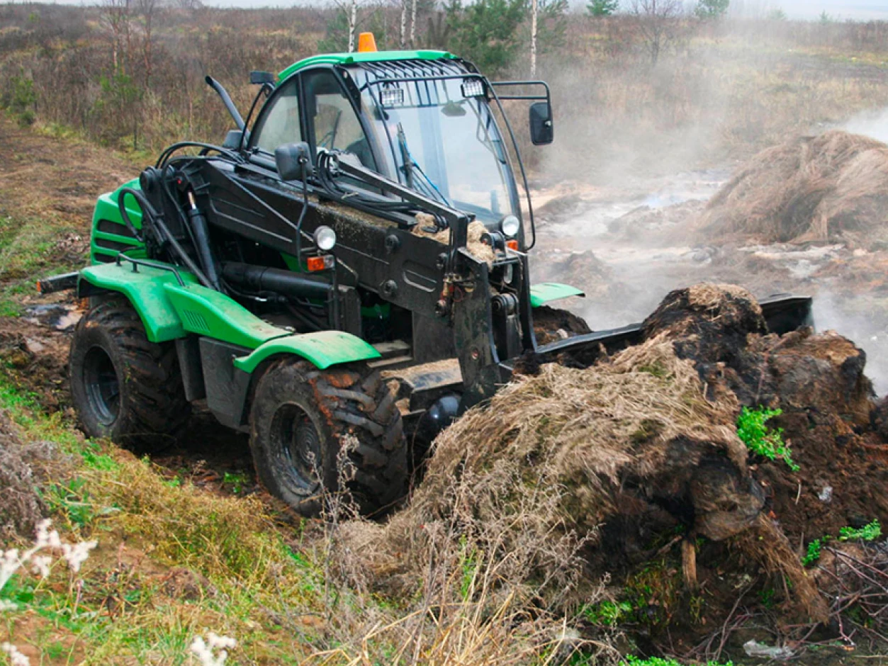 Universal loader with a telescopic boom. - 6 Universal loader with a telescopic boom. #6