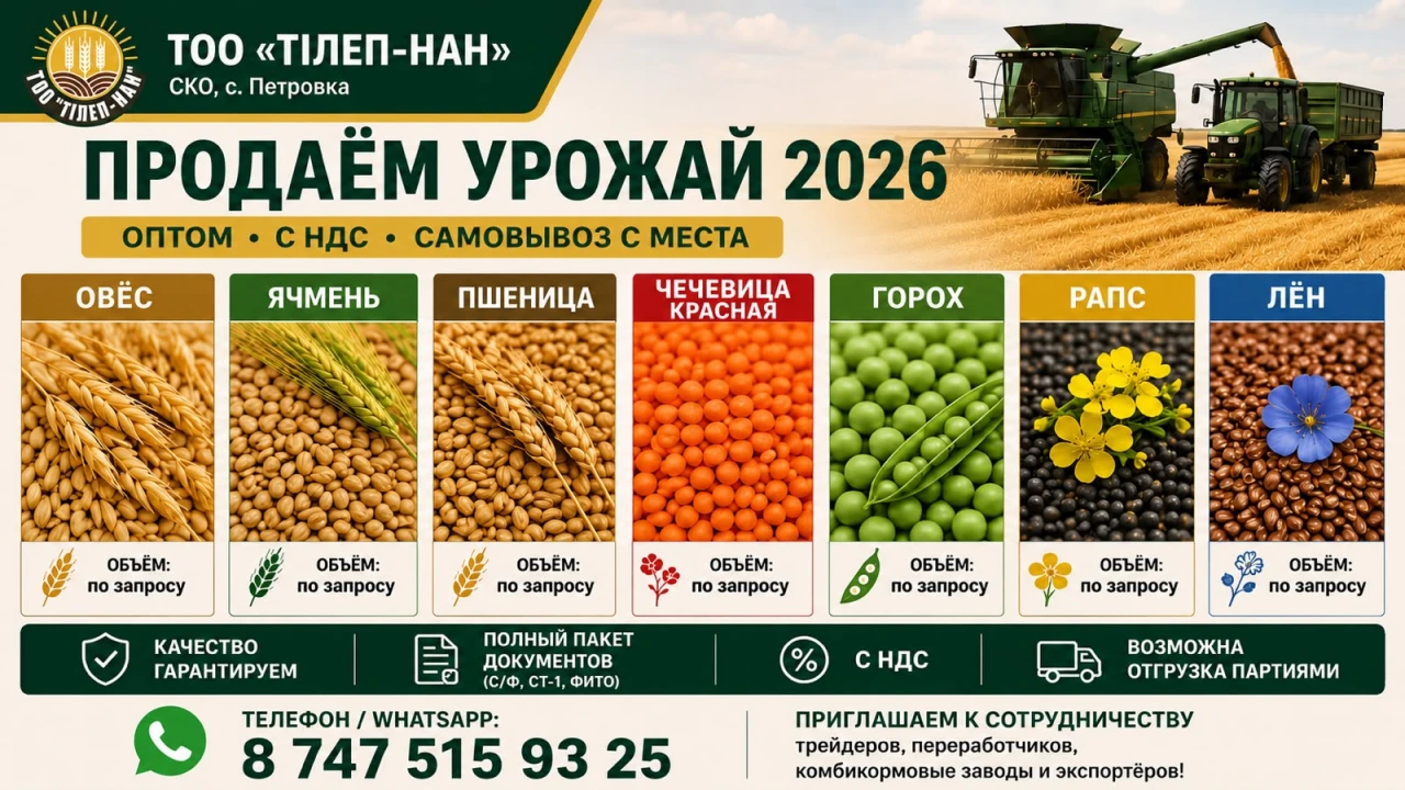 Продам урожай 2026г пшеницу #1