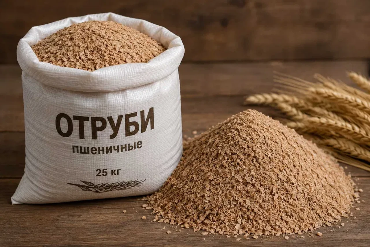 Отруби высокого качества мешком и насыпью от производителя #1