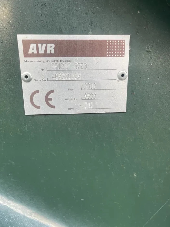 Картофелеуборочный комбайн: AVR Spirit 5200. - 7 Картофелеуборочный комбайн: AVR Spirit 5200. #7