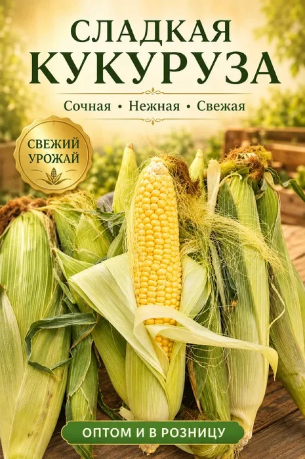 Кукуруза- свежая и вкусная #2