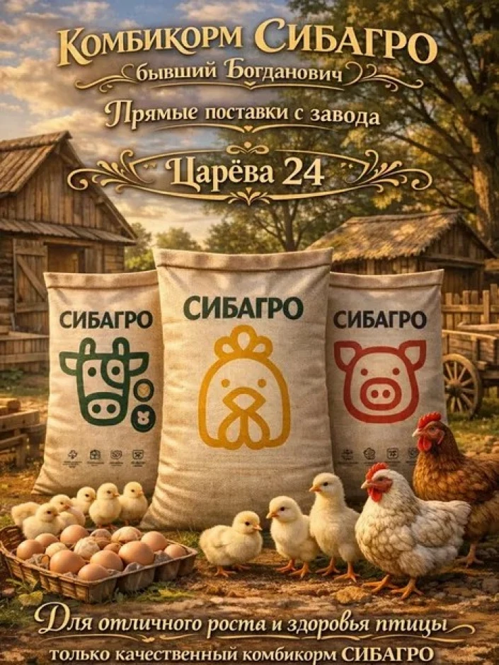 Комбикорм СИБАГРО Богданович #1